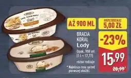 ALDI Lody bakaliowe Bracia Koral Jak Dawniej oferta