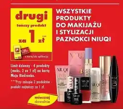 Biedronka Lakier do paznokci czerwien 22 Niuqi oferta