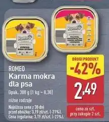 ALDI Karma dla psa z drobiem Romeo (Karma) oferta