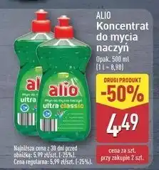 ALDI Płyn do mycia naczyń ultra classic Alio oferta