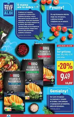 ALDI Ser grillowy z chilli Bbq (Aldi) oferta