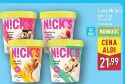ALDI Lody strawberry white chocolate N!Ck's oferta
