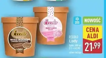 ALDI Lody śmietanka malina Eccolo oferta