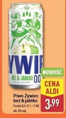 ALDI Piwo Żywiec Bez & Jabłko oferta