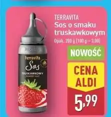 ALDI Sos do deserów truskawkowy Terravita oferta