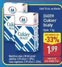 ALDI Cukier biały Diadem oferta