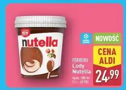 ALDI Lody Nutella oferta