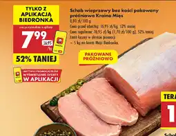 Biedronka Schab wieprzowy bez kości Kraina Mięs oferta