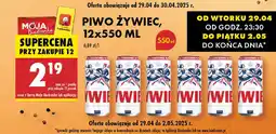 Biedronka Piwo Zywiec oferta