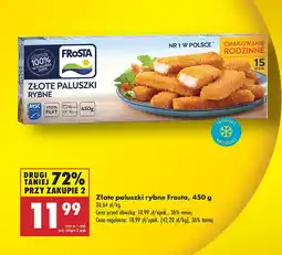 Biedronka Złote paluszki rybne Frosta oferta
