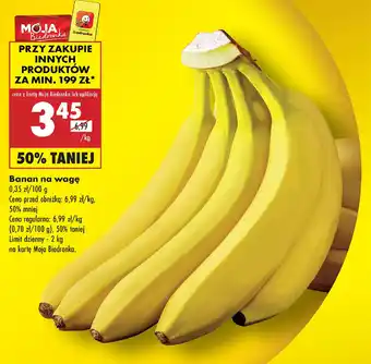Biedronka Banan oferta