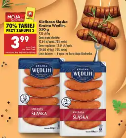 Biedronka Kiełbasa Sląska Kraina Wędlin oferta