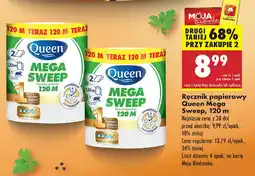 Biedronka Ręcznik papierowy Queen Mega Sweep oferta