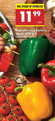 Biedronka Papryka trzy kolory oferta