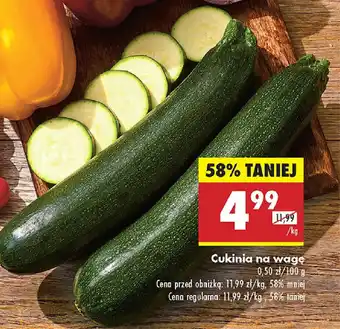 Biedronka Cukinia oferta