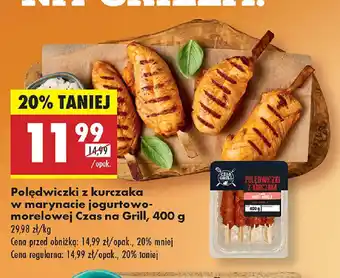 Biedronka Polędwiczki z kurczaka w marynacie jogurtowo-morelowej Czas na Grill oferta