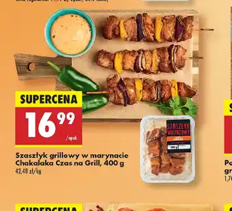 Biedronka Szaszłyk grillowy w marynacie Chakalaka Czas na Grill oferta