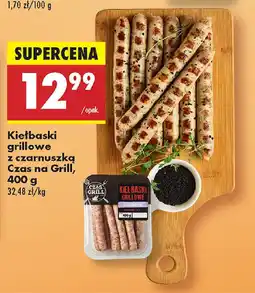 Biedronka Kiełbaski grillowe z czarnuszką Czas na Grill oferta
