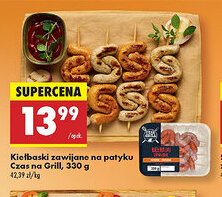 Biedronka Kiełbaski zawijane na patyku Czas na Grill oferta