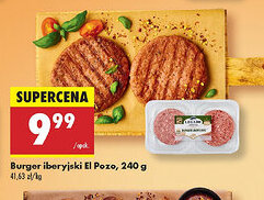 Biedronka Burger iberyjski El Pozo oferta