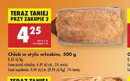 Biedronka Chleb w stylu włoskim oferta