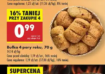 Biedronka Bułka 4 pory roku oferta