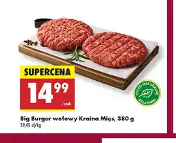 Biedronka Big Burger wołowy Kraina Mięs oferta