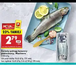 Biedronka Swieży pstrąg tęczowy patroszony, Marinero oferta