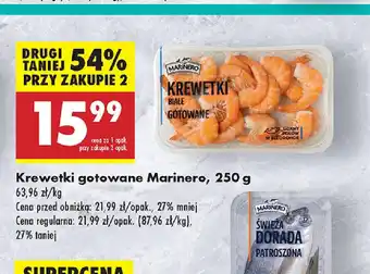 Biedronka Krewetki gotowane Marinero oferta
