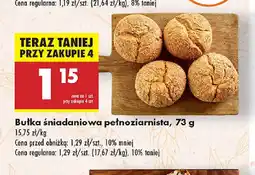 Biedronka Bułka śniadaniowa pełnoziarnista oferta