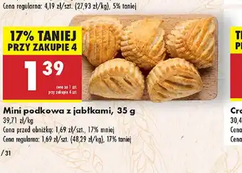 Biedronka Mini podkowa z jabłkami oferta