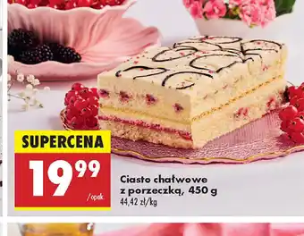 Biedronka Ciasto chatkowe z porzeczką oferta