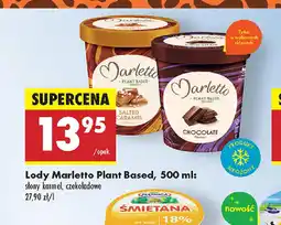 Biedronka Lody Marletto Plant Based oferta