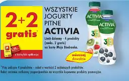 Biedronka Jogurty pitne Activia oferta