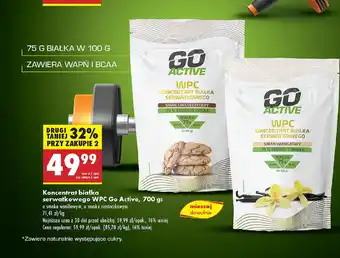 Biedronka Koncentrat białka serwatkowego WPC Go Active oferta