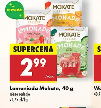 Biedronka Lemoniada Mokate oferta