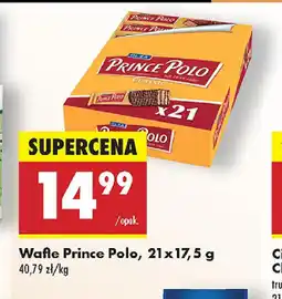 Biedronka Wafle Prince Polo oferta