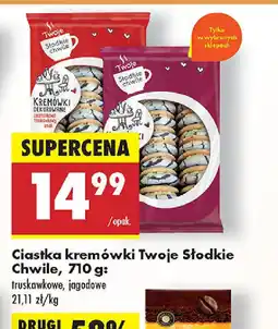 Biedronka Ciastka kremówki Twoje Słodkie Chwile oferta