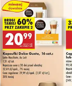 Biedronka Kapsułki Dolce Gusto oferta