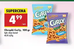 Biedronka Chrupki Curly oferta