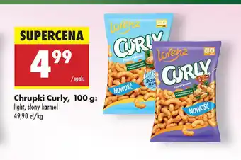 Biedronka Chrupki Curly oferta
