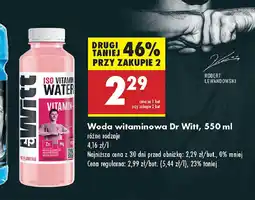 Biedronka Woda witaminowa Dr Witt oferta