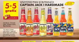Biedronka Piwo Captain Jack i Handmade oferta