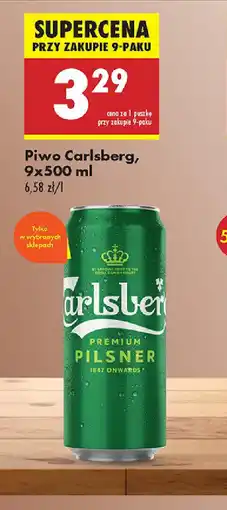 Biedronka Piwo Carlsberg oferta