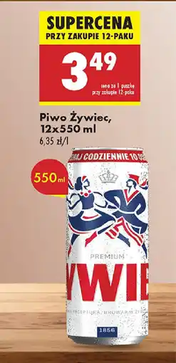 Biedronka Piwo Zywiec oferta