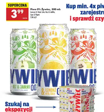 Biedronka Piwo 0% Zywiec oferta