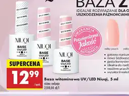 Biedronka Baza witaminowa UV/LED Niuqi oferta