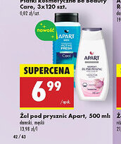 Biedronka Zel pod prysznic Apart oferta