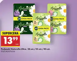 Biedronka Podpaski Naturella Ultra oferta