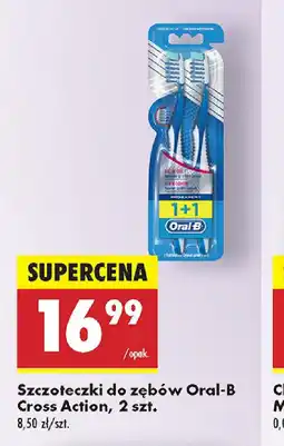 Biedronka Szczoteczki do zębów Oral-B Cross Action oferta